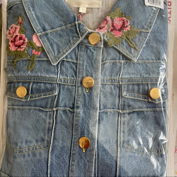 🎀 LoveShackFancy Denim Jacket - Picture 15 of 15